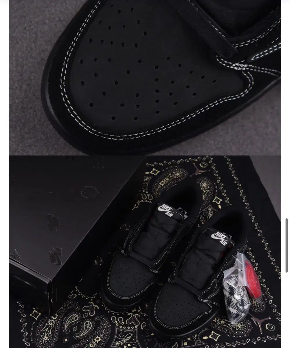  NIKE ジョーダン トラヴィススコット ロー ブラックファントム および交換 シューズ(男性用) バスケットボール