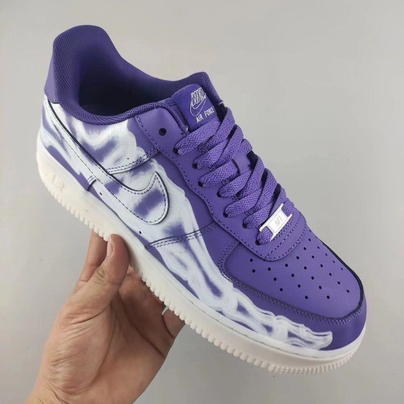 全新 ナイキエア フォース 1 07 Nike Air Force 1 Low White Skeleton -WTO輸入1