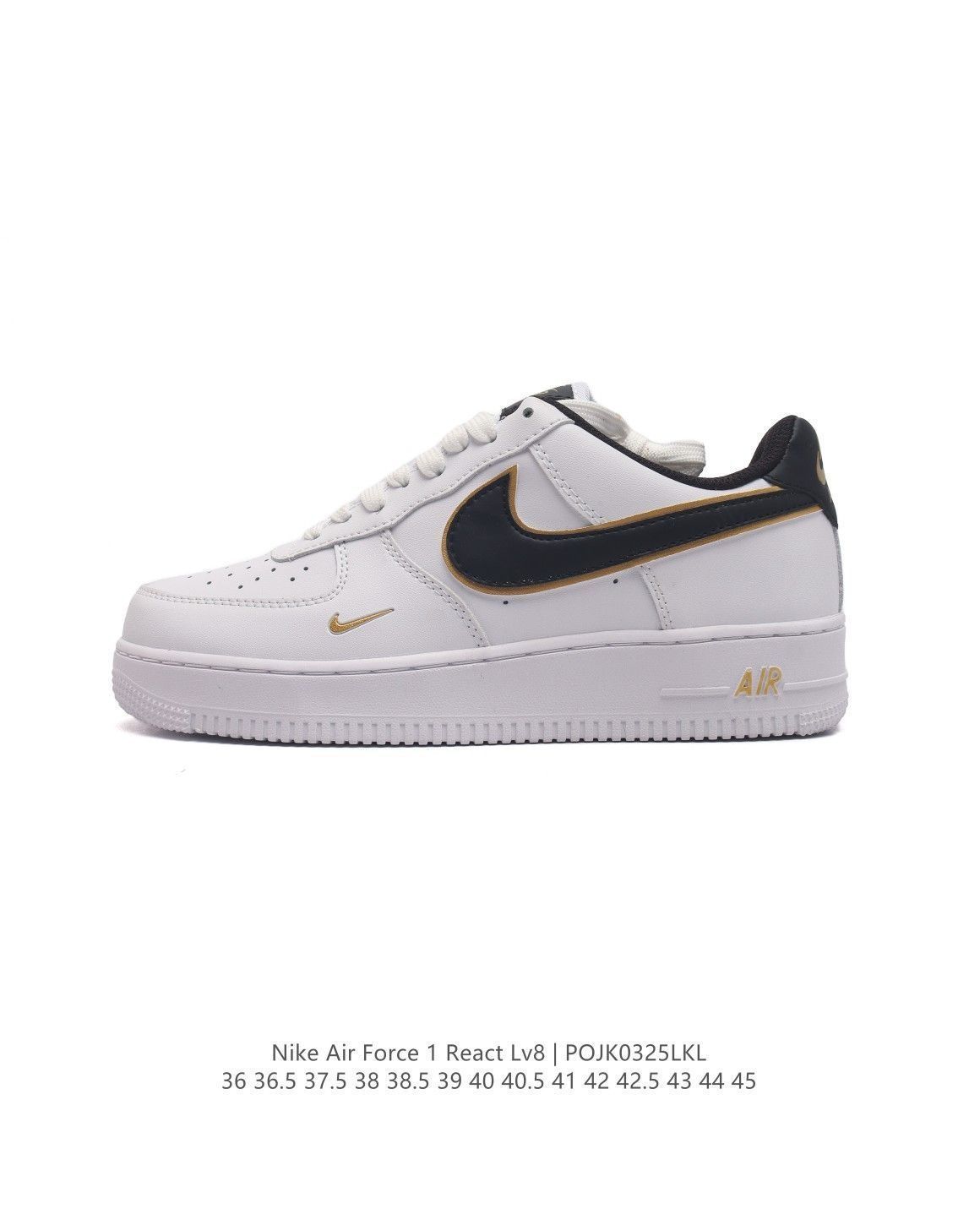 全新 男女兼用 Nike Air Force 1 Low DA8481-100 NIKE AIR FORCE 1 07 LV8 ナイキ エア フォース-WTO輸入1