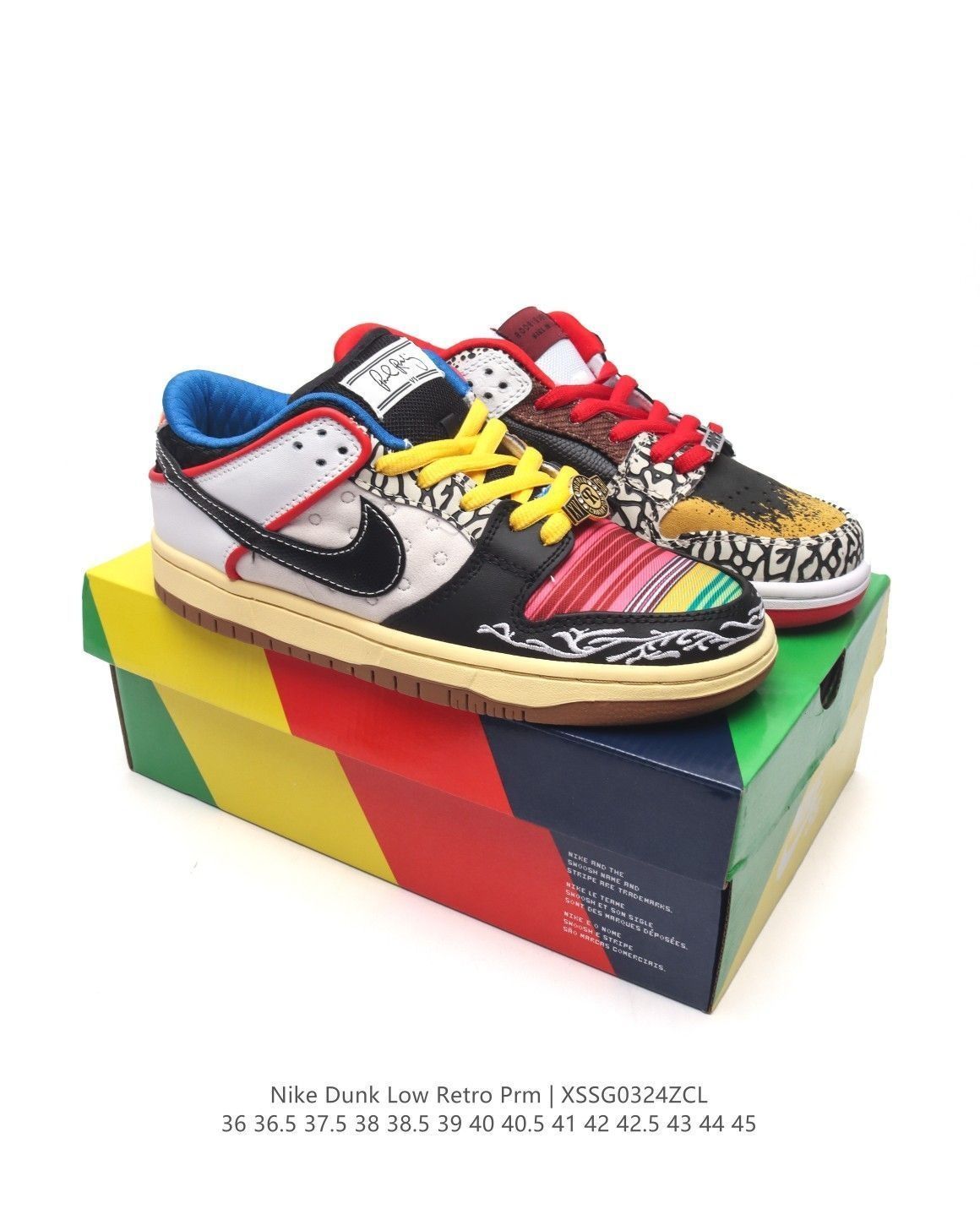 全新 ナイキ SB ダンク ロウ ホワット ザ Pロッド -WTO輸入1