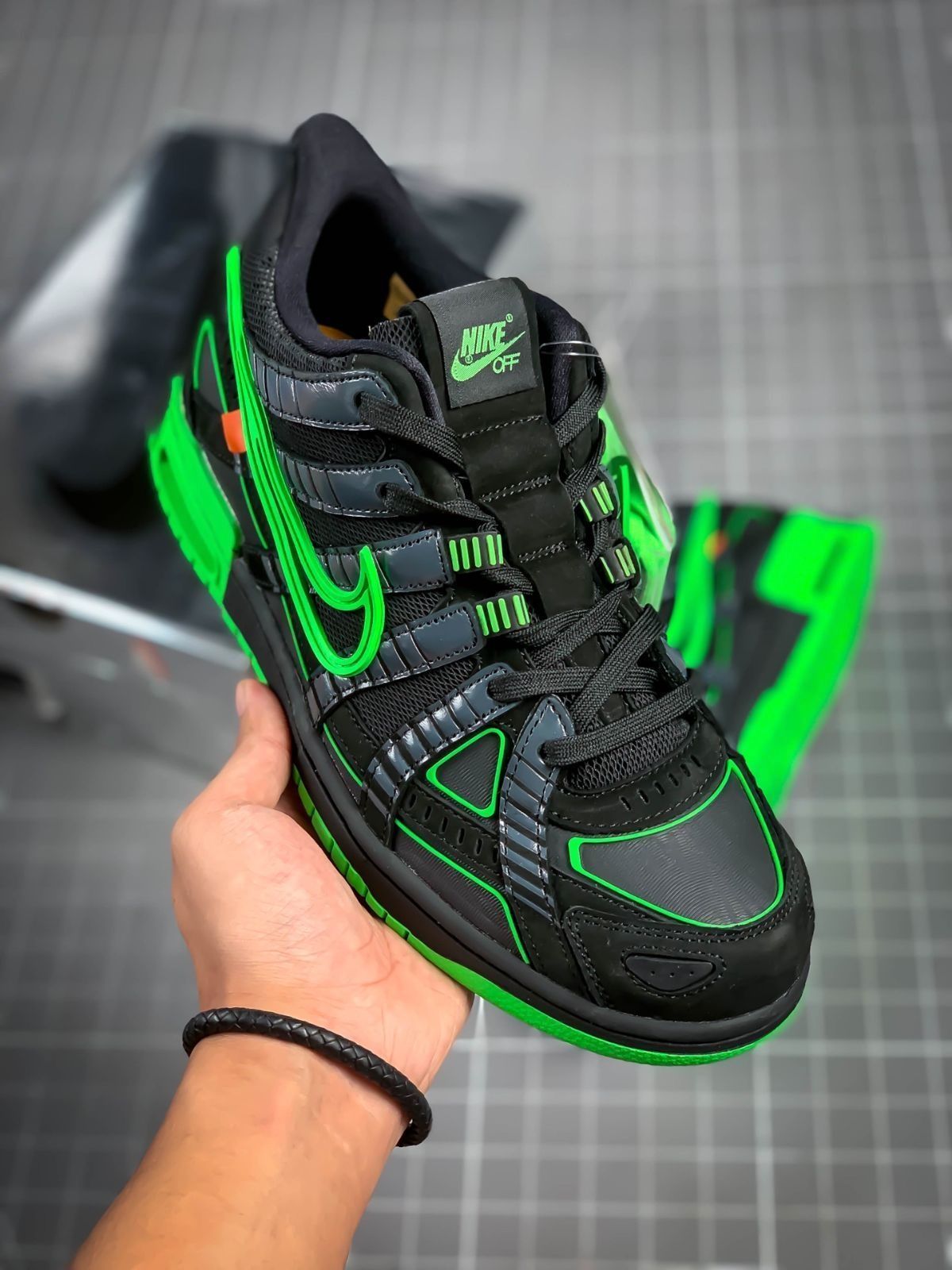 全新 男女兼用 Off-White x NiKe Air Rubber Dunk 2.0-WTO輸入1