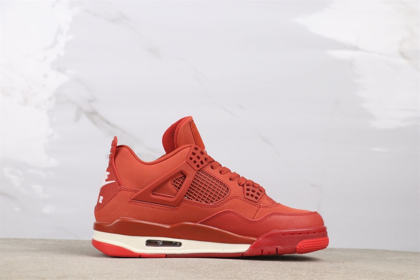 全新 ナイジェルシルベスター × ナイキ エアジョーダン4 レトロ OG ブリック バイ ブリック HF4340-800-WTO輸入1