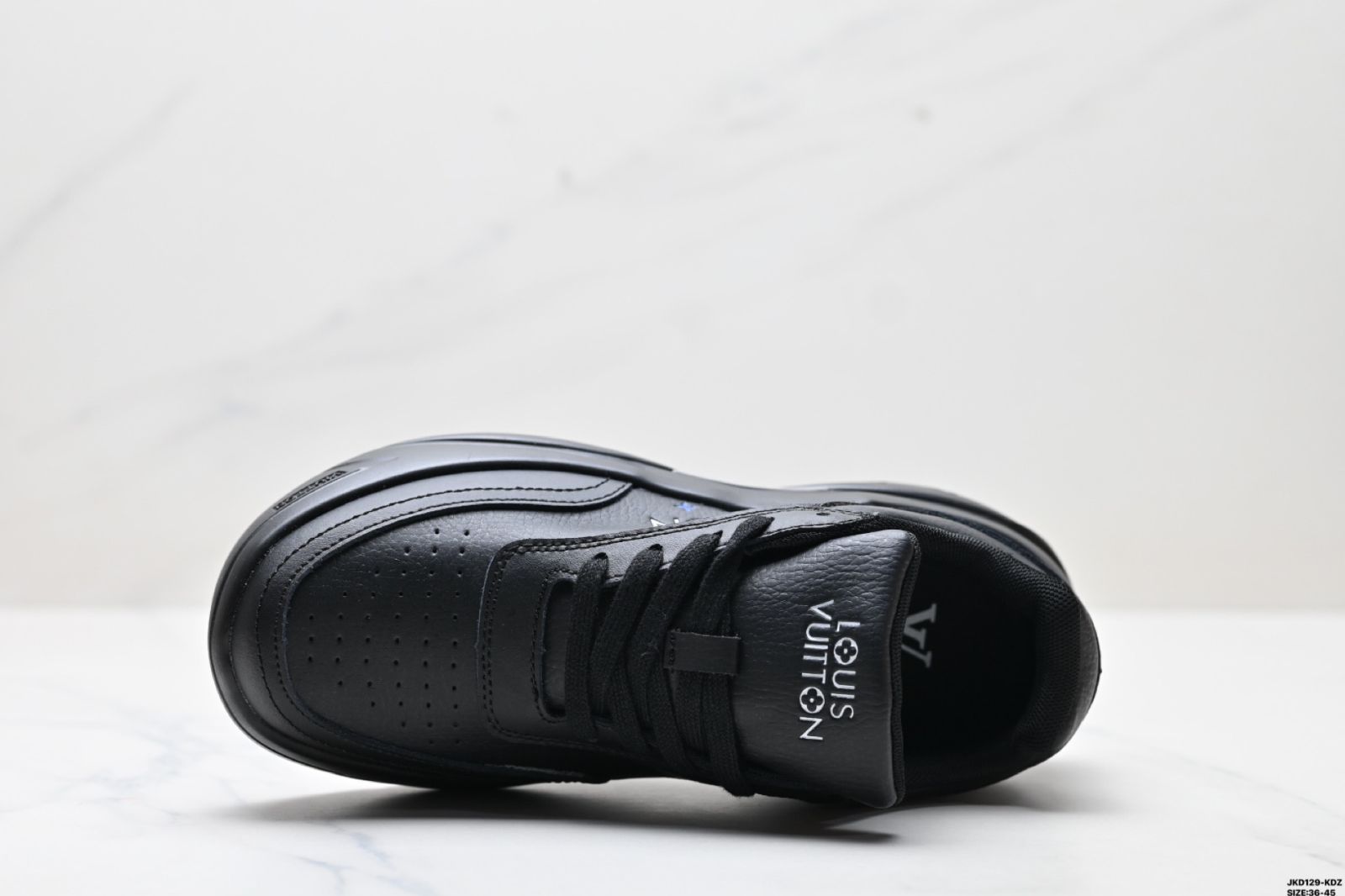 全新 ルイ ヴィトン トレーナー スニーカー ロー カジュアルスポーツシューズ ブラック-WTO輸入1