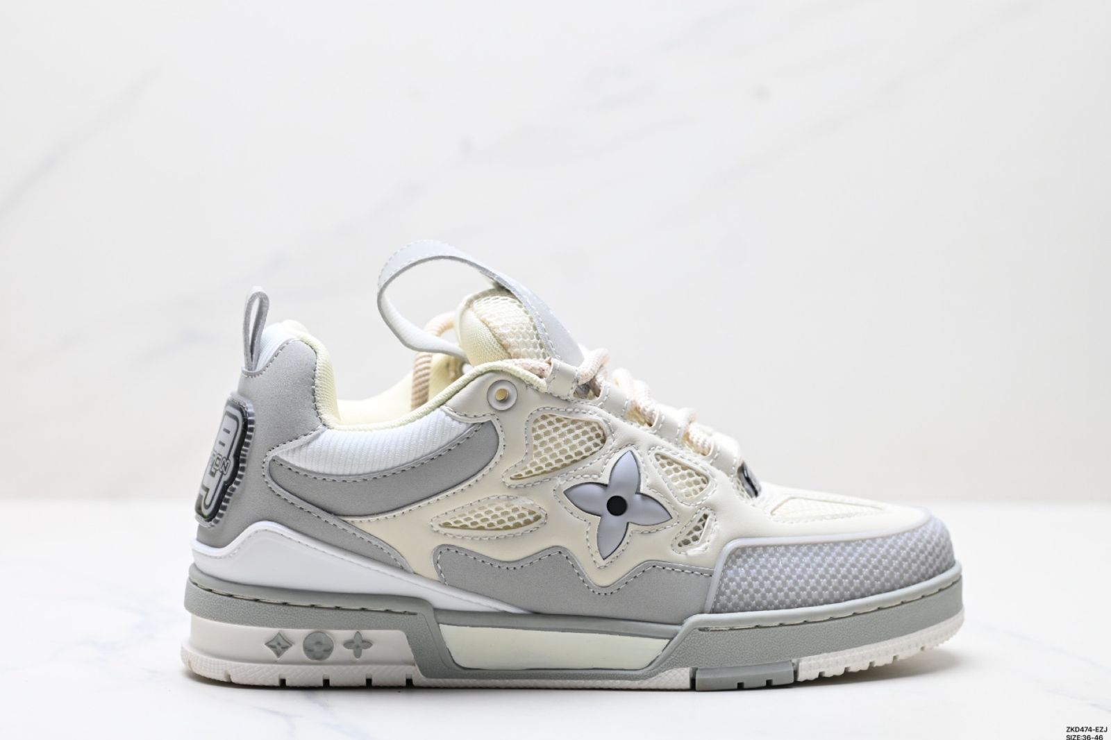 全新 LV スケート メンズ＆レディース スニーカー モノグラム レザー スケートシューズ01-WTO輸入1