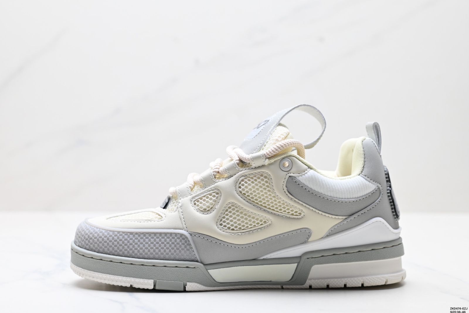  全新 LV スケート メンズ＆レディース スニーカー モノグラム レザー スケートシューズ01 WTO輸入1 スニーカー 靴