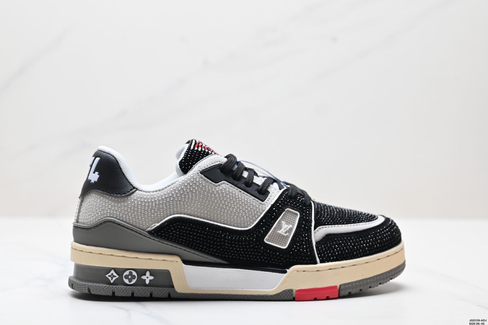 全新 ルイ ヴィトン トレーナー スニーカー ロー カジュアルスポーツシューズ 06-WTO輸入1