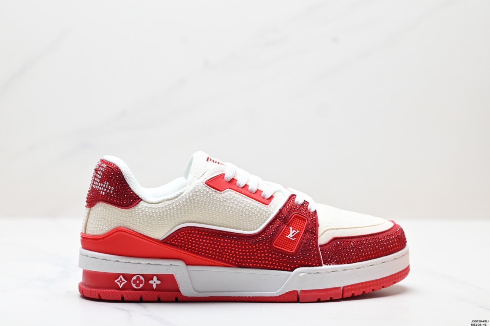 全新 ルイ ヴィトン トレーナー スニーカー ロー カジュアルスポーツシューズ 07-WTO輸入1