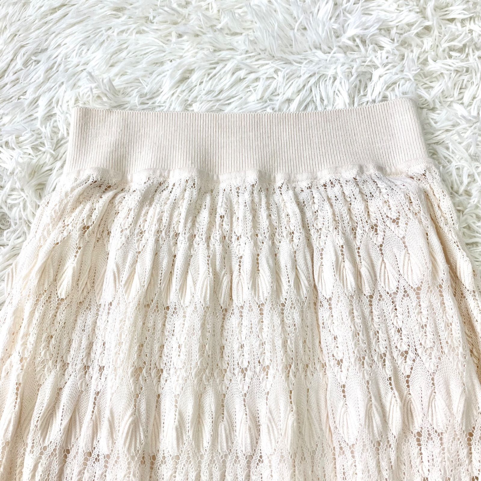 PRISTINE バルファススカート 洗える オーガニックコットン100% 日本製