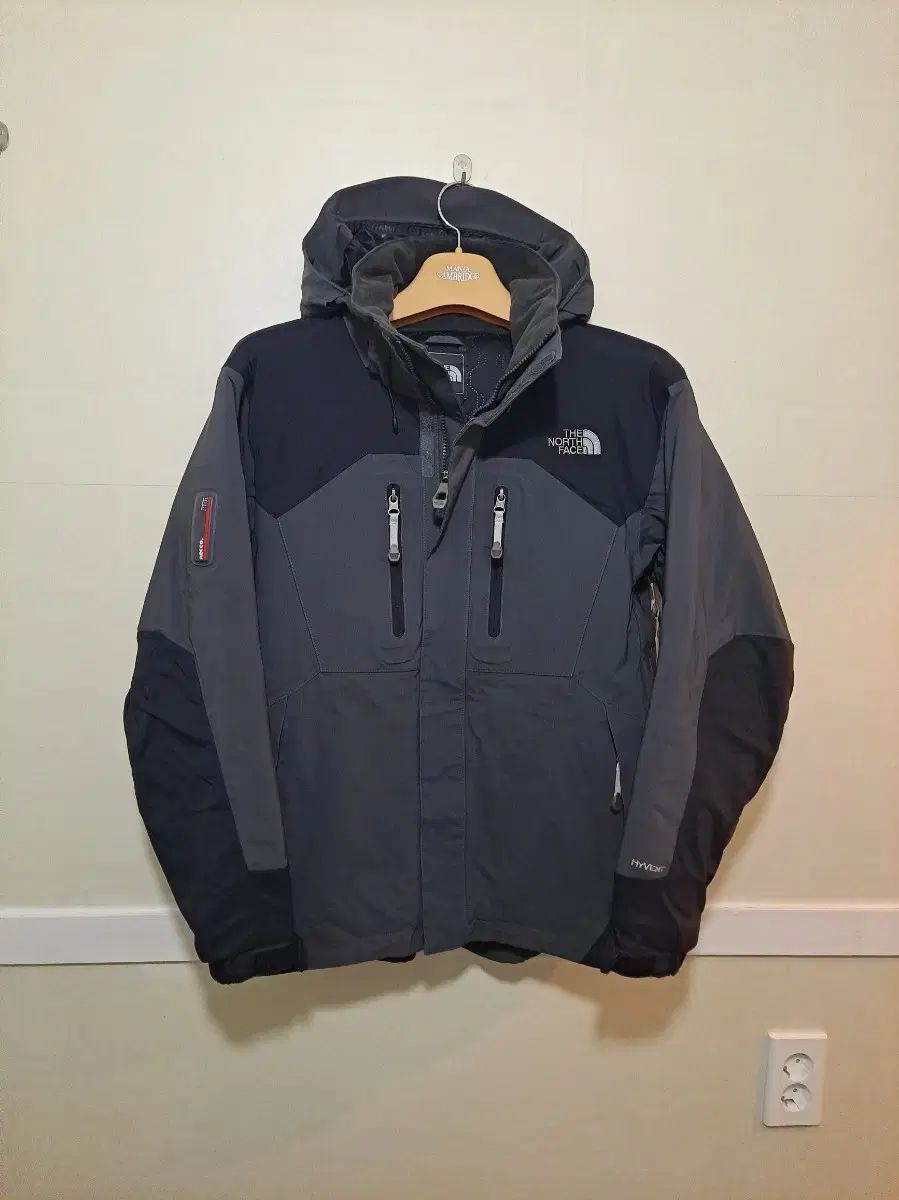 THE NORTH FACE ザノースフェイス 起毛 충전 recco 防水 ジャケット グレー 95サイズ 実寸100