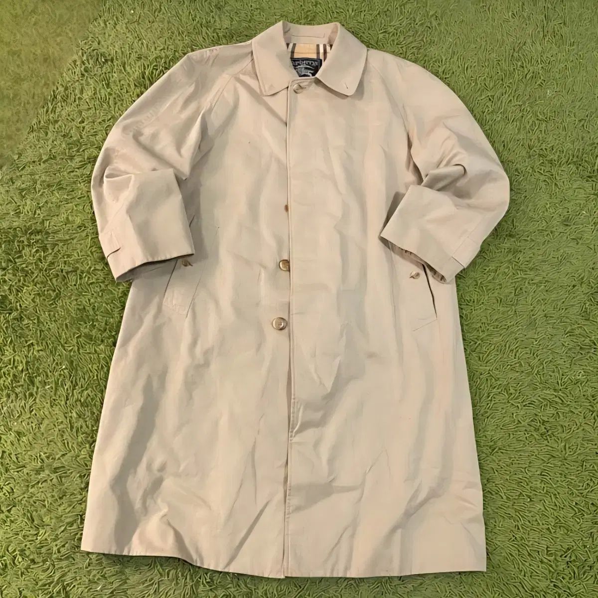 105 バーバリー メンズ シングルコート ロングコート