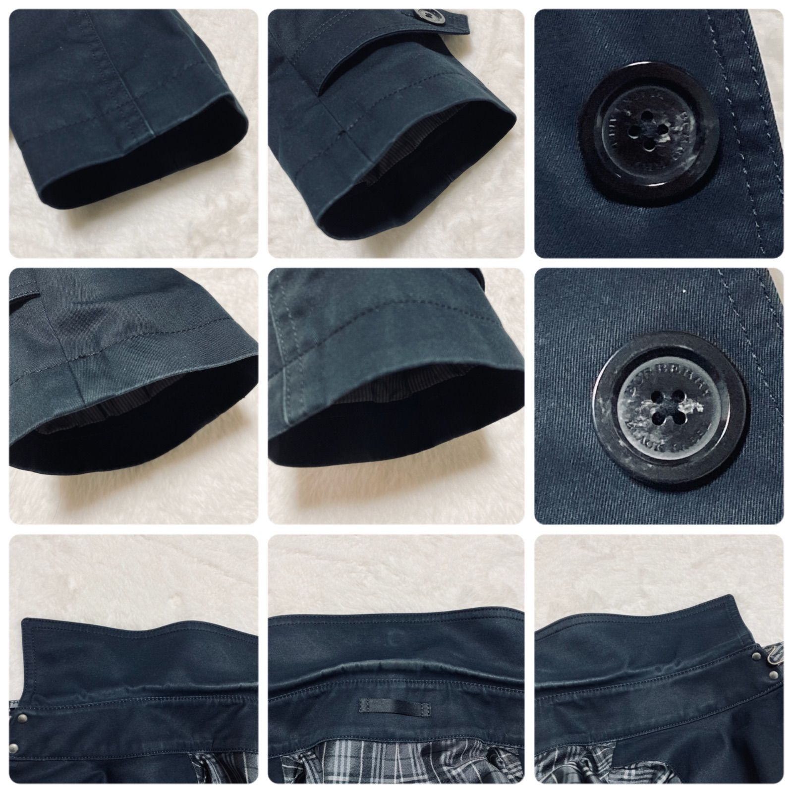 BURBERRY BLACK LABEL バーバリーブラックレーベル ステンカラーコート