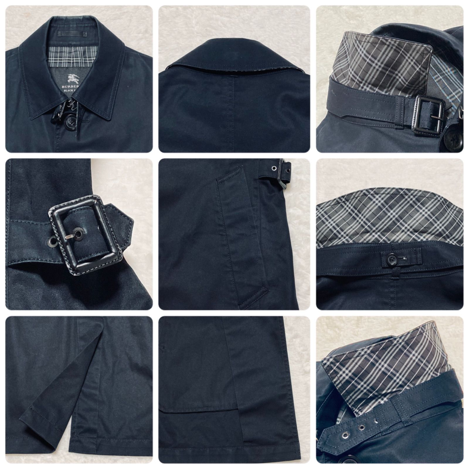 BURBERRY BLACK LABEL バーバリーブラックレーベル ステンカラーコート