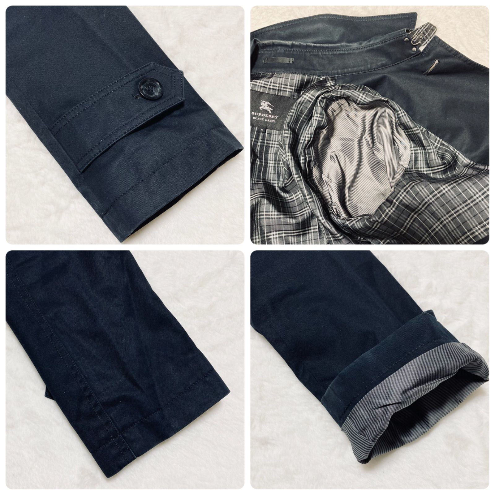 BURBERRY BLACK LABEL バーバリーブラックレーベル ステンカラーコート
