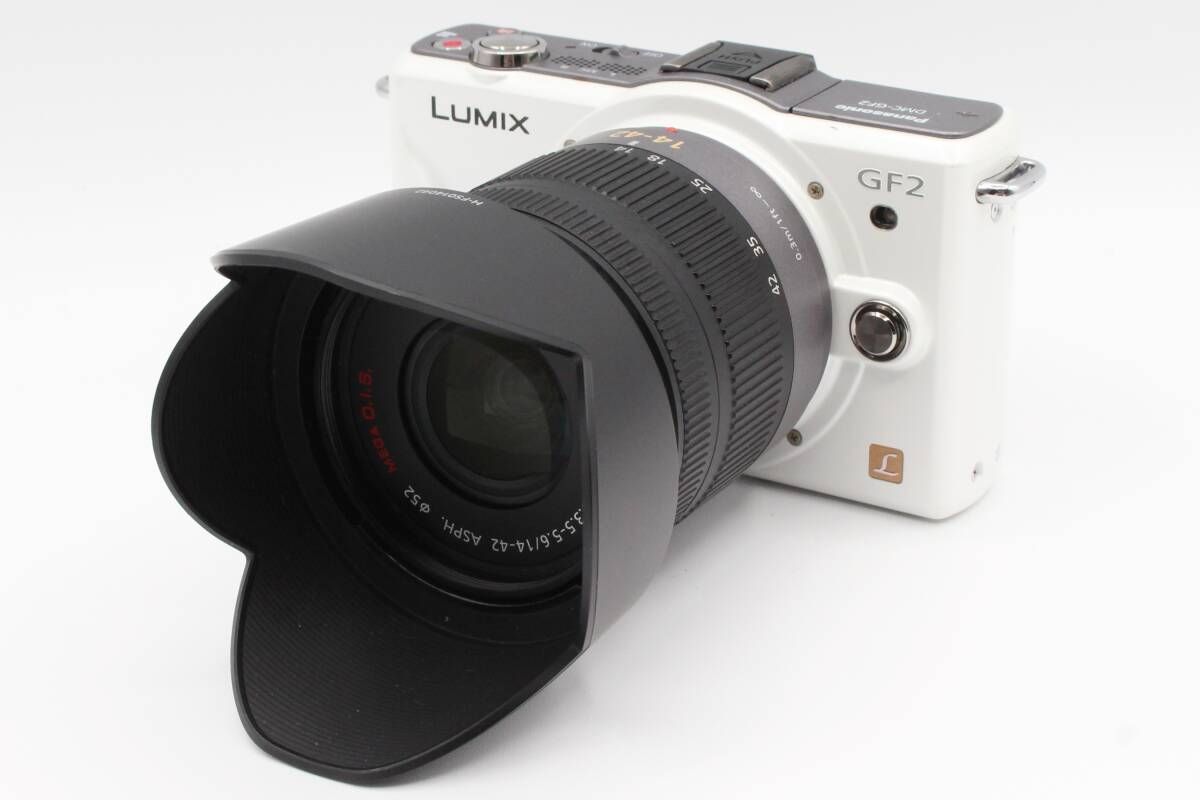 上品 パナソニック Panasonic ルミックス LUMIX DMC-GF2 G VARIO 14-42mm F3.5-5.6 ASPH. ♯389