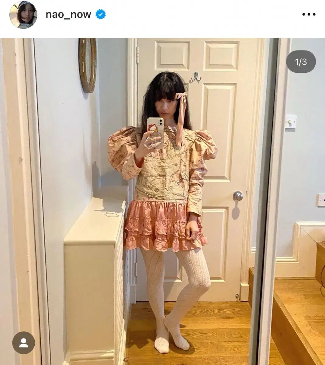 キュリオス ナオ 日本 ヴィンテージ 猫 ONE PIECE ドレス