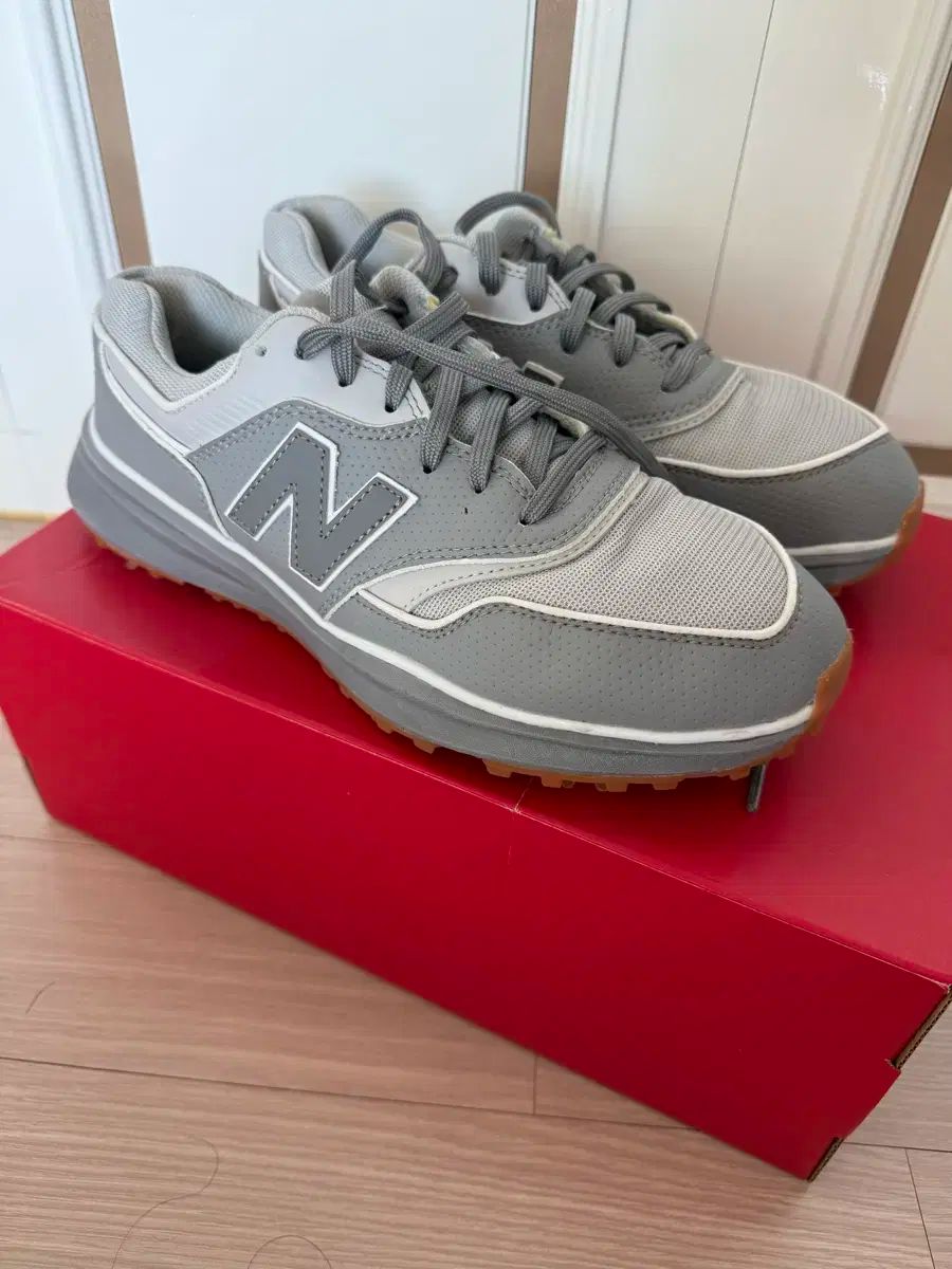 ニューバランス マルボンゴルフ 997G ゴルフシューズ 270 グレー