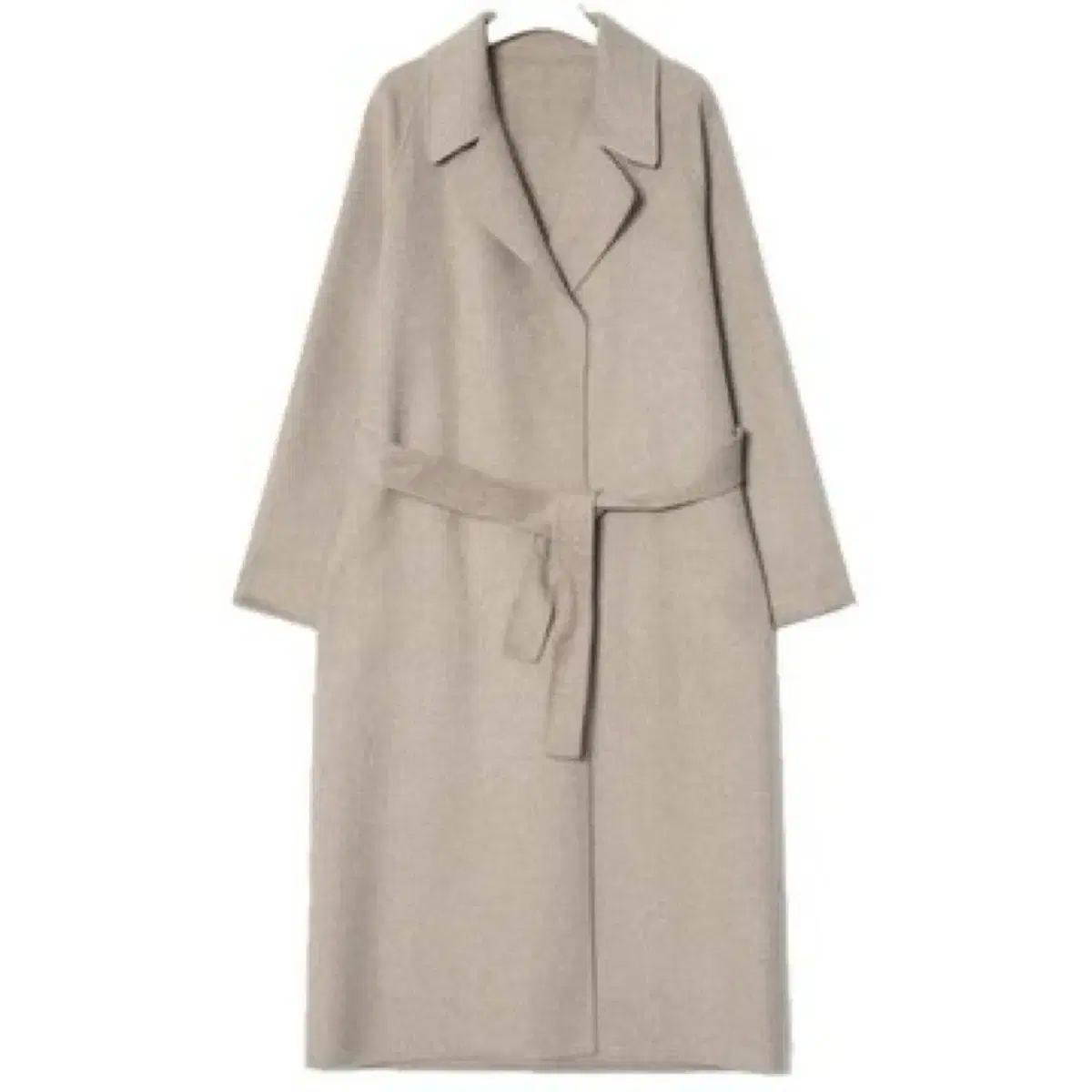 エイトセカンズ ウールコート ベージュ