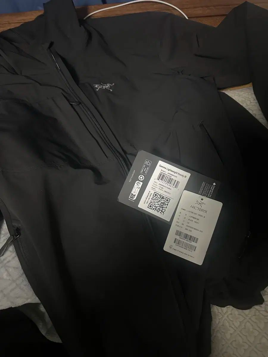 ARC TERYX アークテリクス GAMMA ガンマ ライトウェイトフーディー ブラック L
