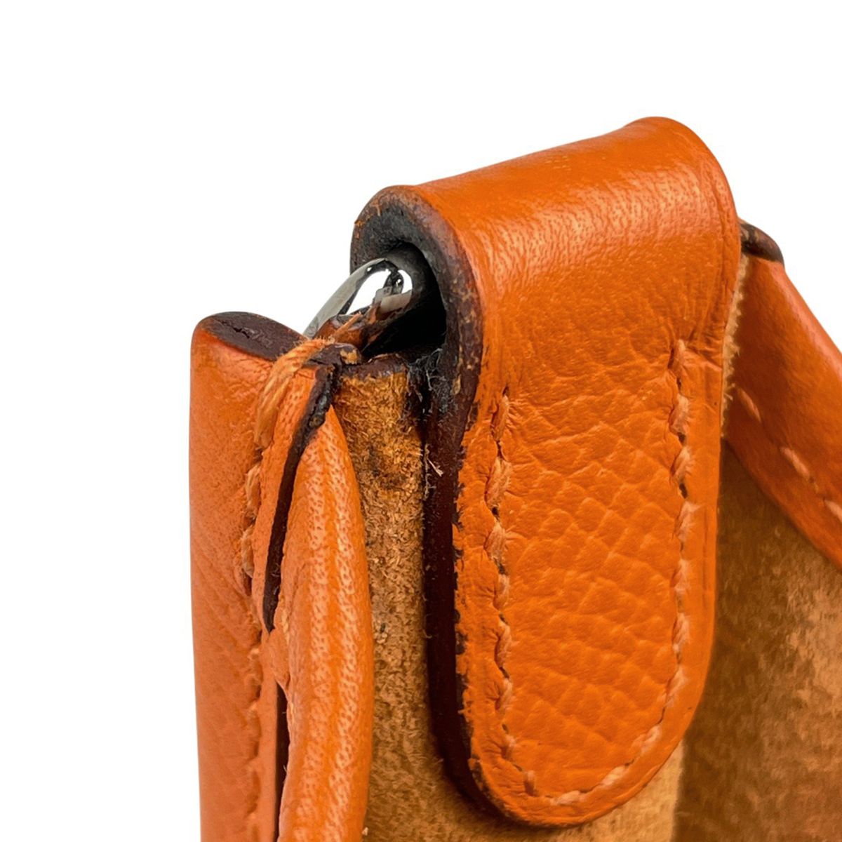 エルメス HERMES エヴリン TPM アマゾン ポシェット ミニ パンチング 