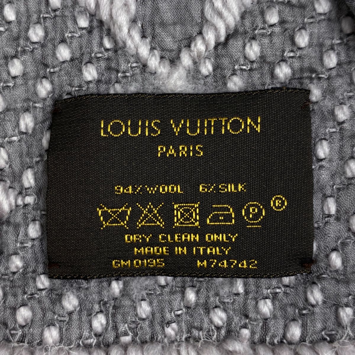 ルイ・ヴィトン Louis Vuitton エシャルプ ロゴマニア モノグラム