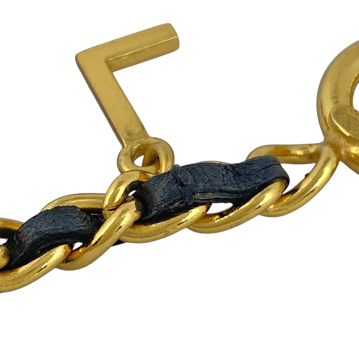 Chanel シャネルロゴチャーム付きブレスレット シャネル CHANEL ロゴ チャーム ブレスレット ココマーク ブレスレット