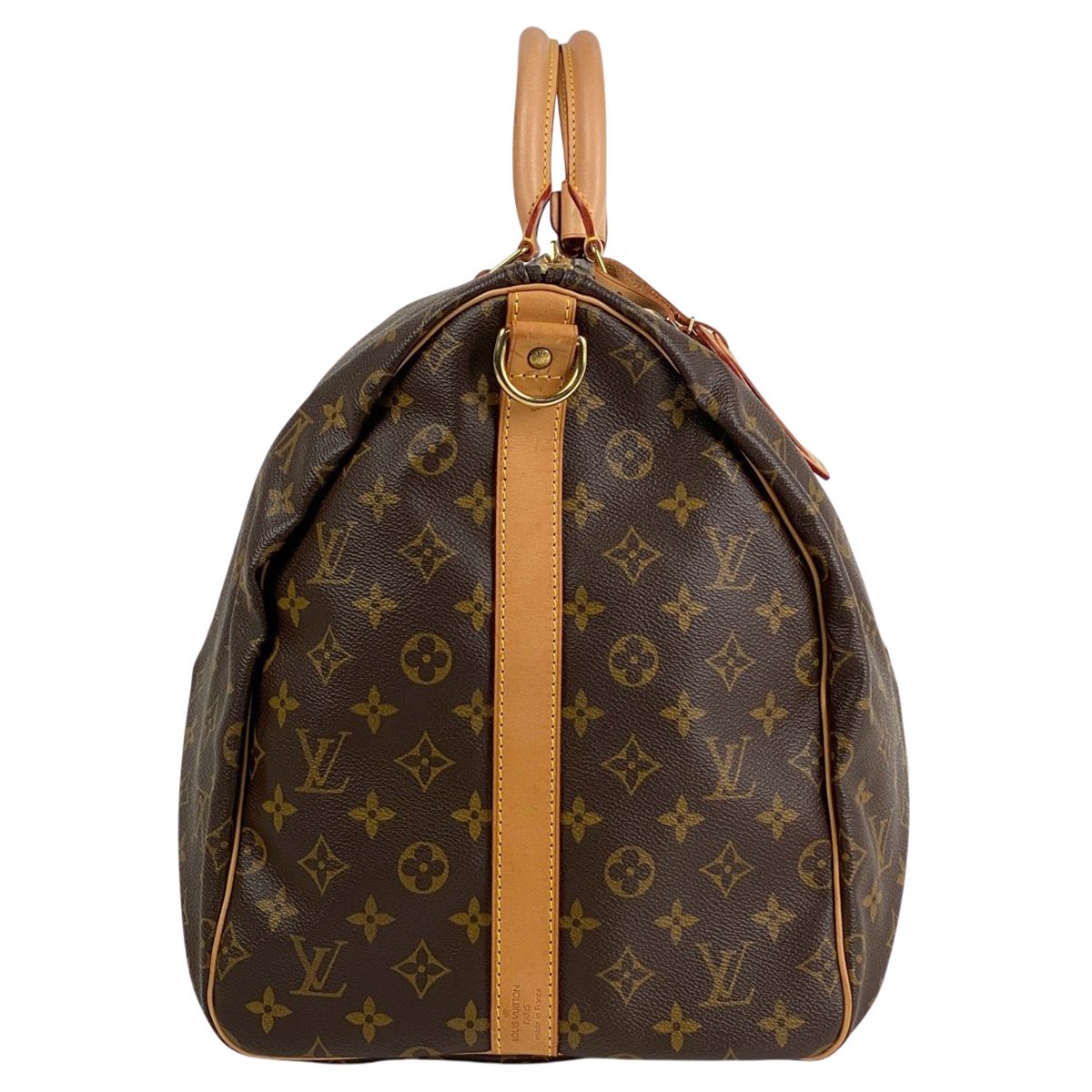 ルイ ヴィトン Louis Vuitton キーポル バンドリエール 55 2WAY ショルダーバッグ ボストンバッグ モノグラム ブラウン M41414 レディース