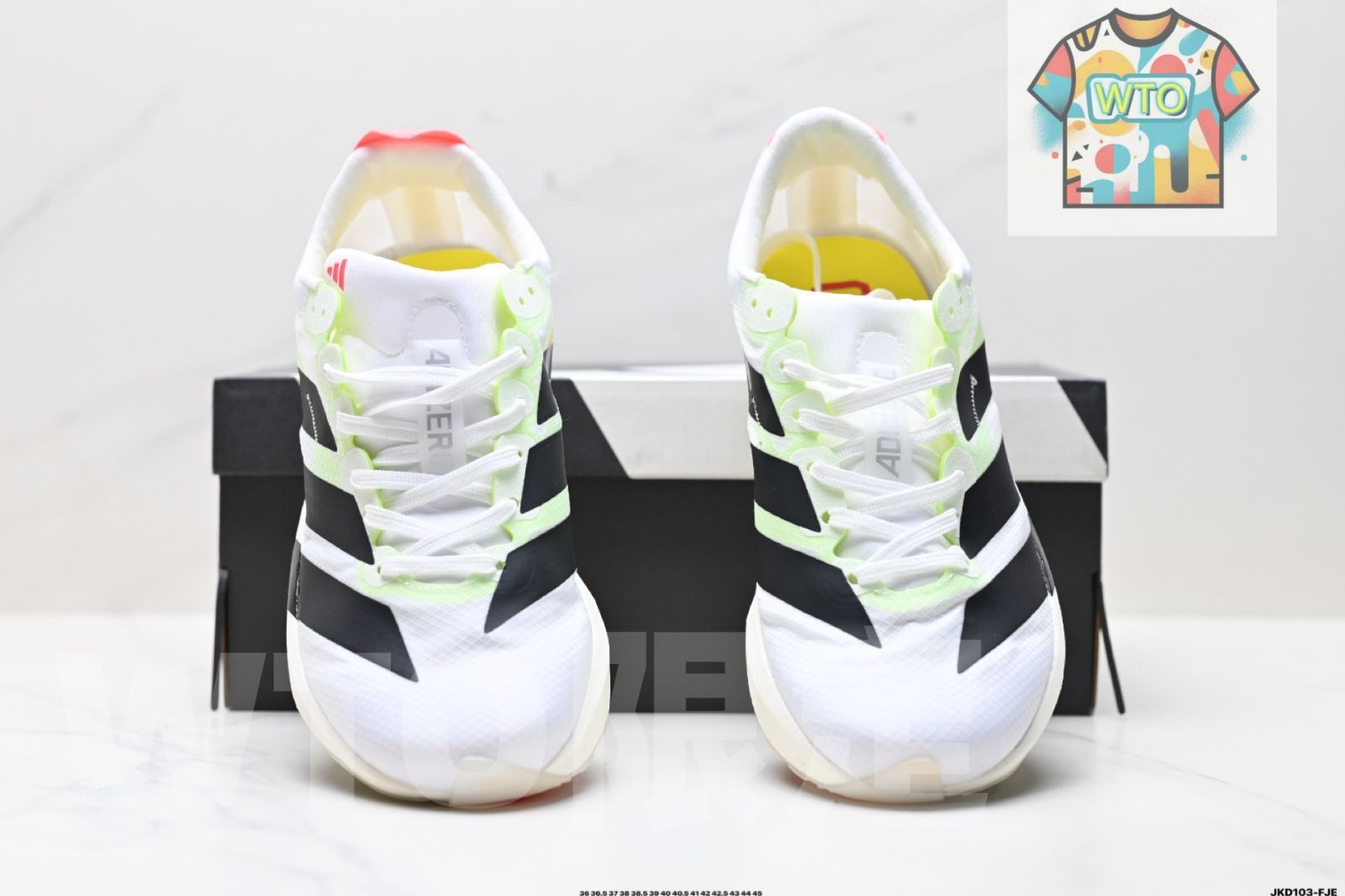  Adidas Adizero Adios 9 M - アディダス アディゼロ アディオス マラソン フライワイヤージャカード 軽量 通気性 カジュアル スポーツ ランニングシューズ-WTO輸入1 スニーカー 靴