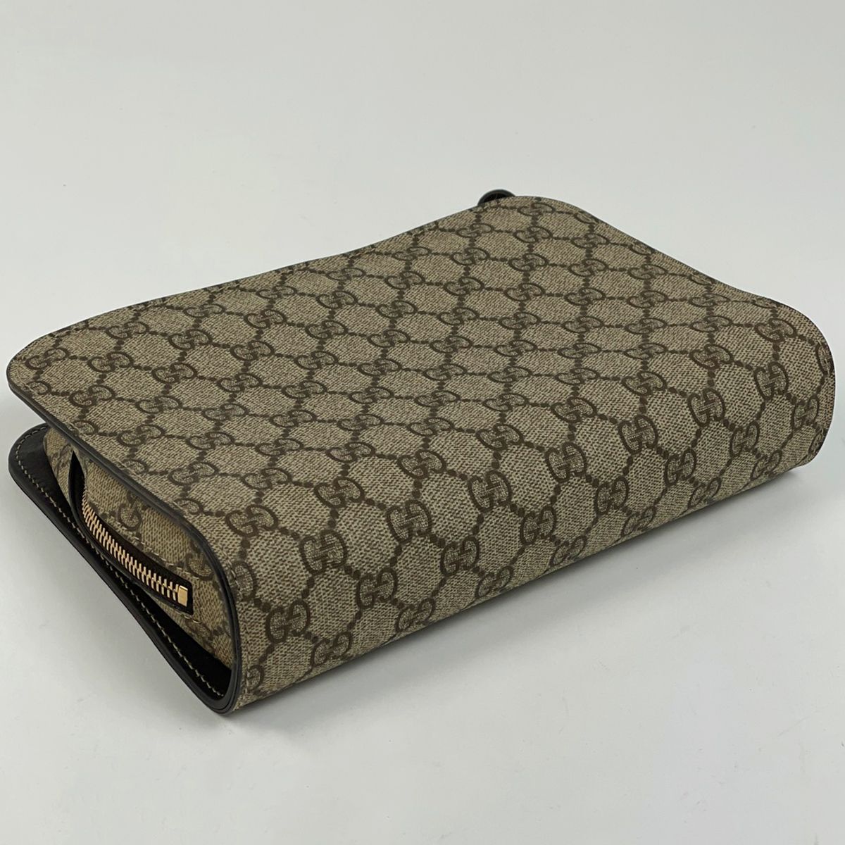 グッチ GUCCI GG柄 セカンドバッグ クラッチ セカンドバッグ コーティングキャンバス ベージュ 201755 レディース