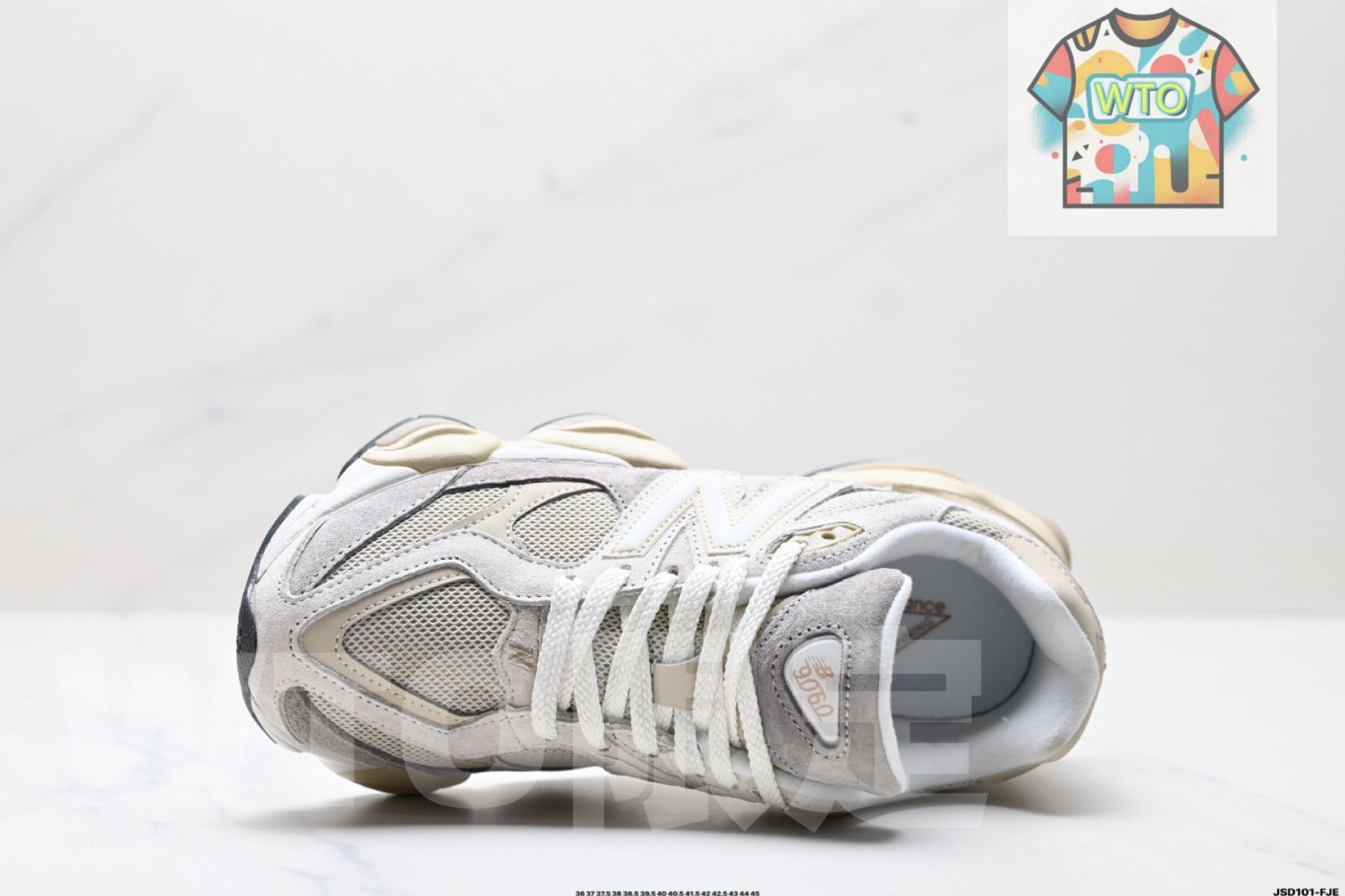 Balance 社級バージョン - NB 9060 コラボレーション レトロカジュアルスポーツジョギングシューズ-WTO輸入1