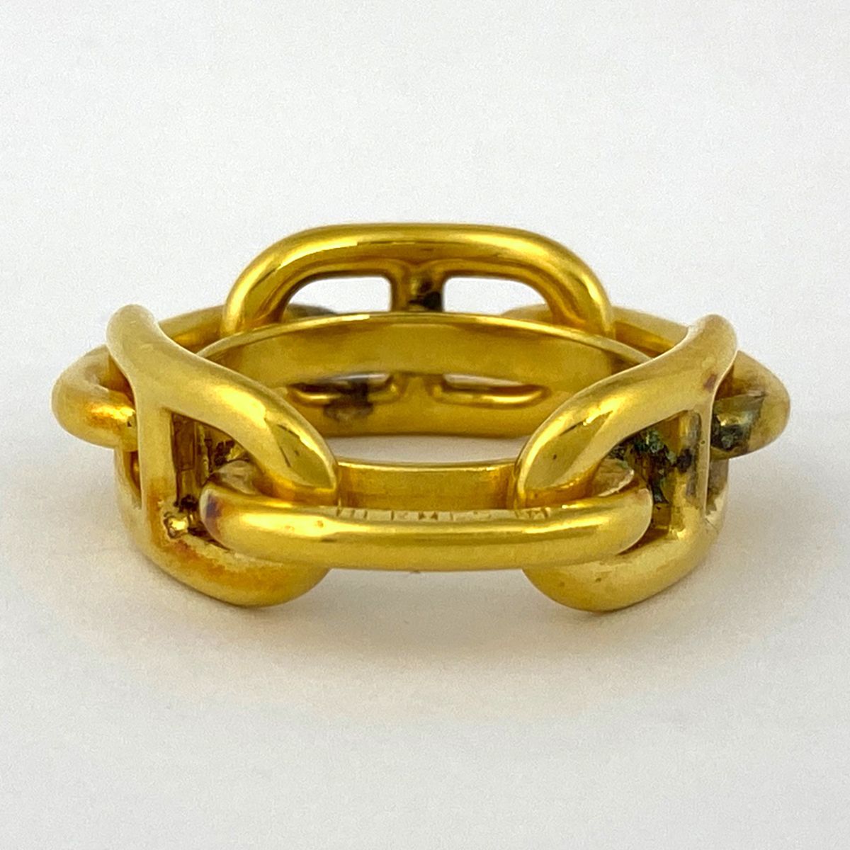 エルメス HERMES ルガテ シェーヌダンクル スカーフ留め スカーフ