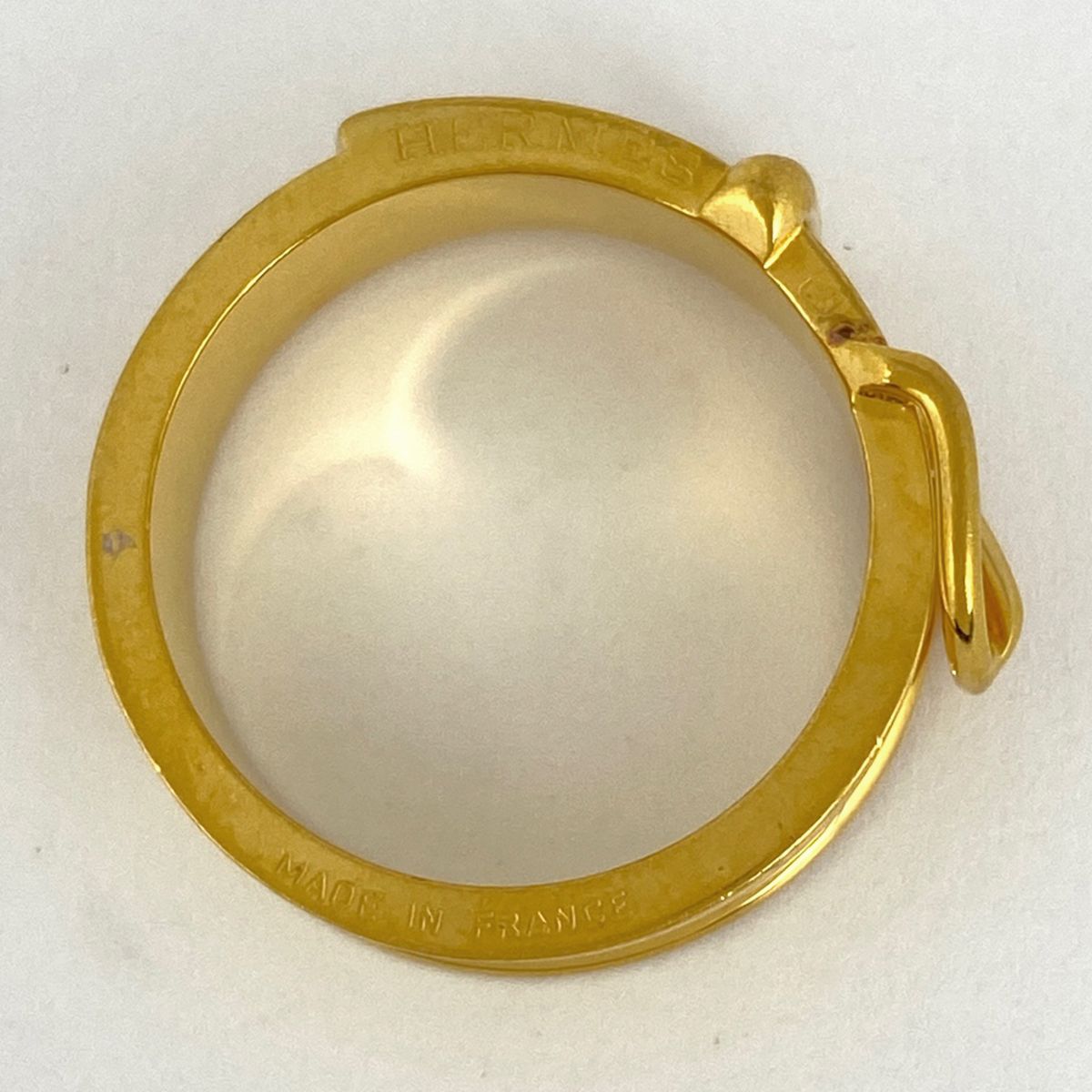 エルメス HERMES ブックルセリエ スカーフリング スカーフ留め  