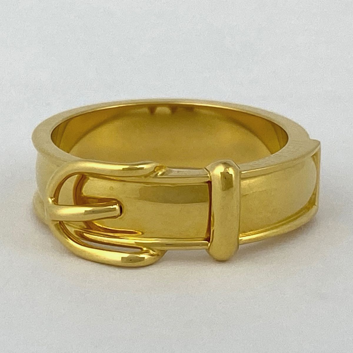 エルメス HERMES ブックルセリエ スカーフリング スカーフ留め GP ゴールド レディース