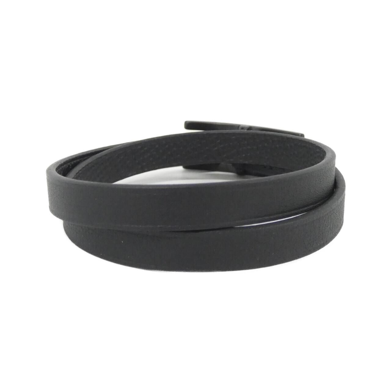 エルメス ビーアピ ドゥブル トゥール ソー ブラック ブレスレット