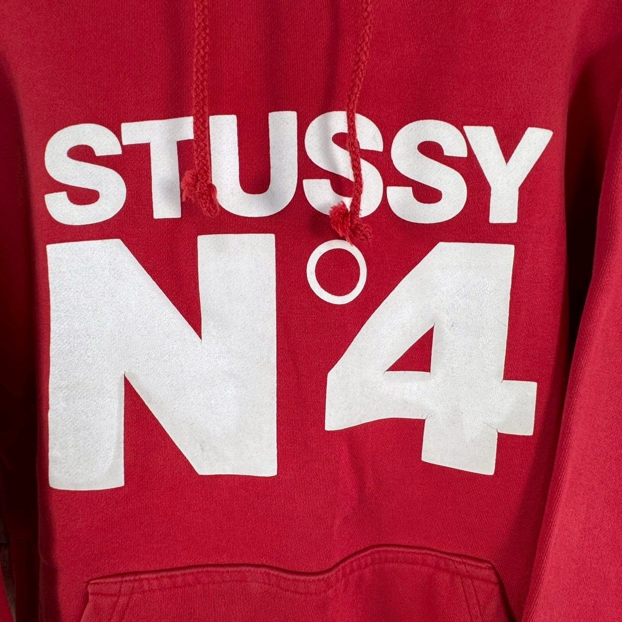 90s “00s 銀タグ” old stussy プリント スウェット USA製 墨黒 00s OLD 