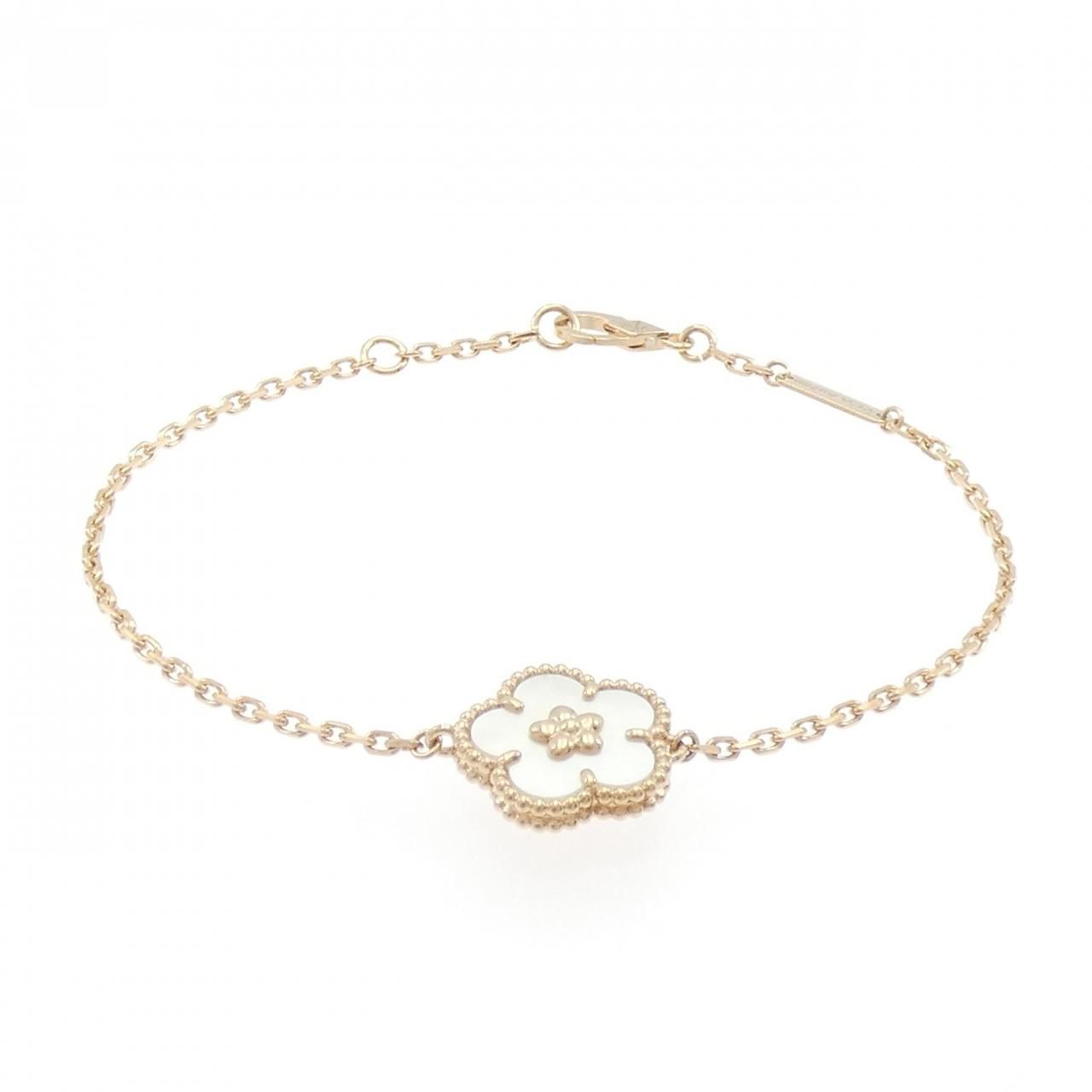 ヴァンクリーフ-アーペル ラッキースプリング プラムブロッサム ブレスレット