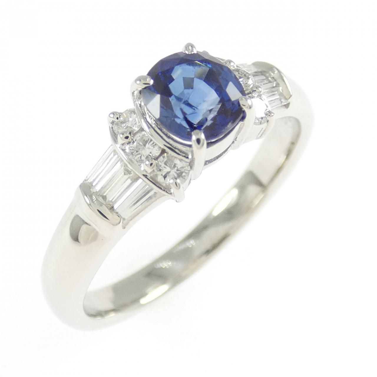 PT 900 サファイヤ リング 0.74 CT