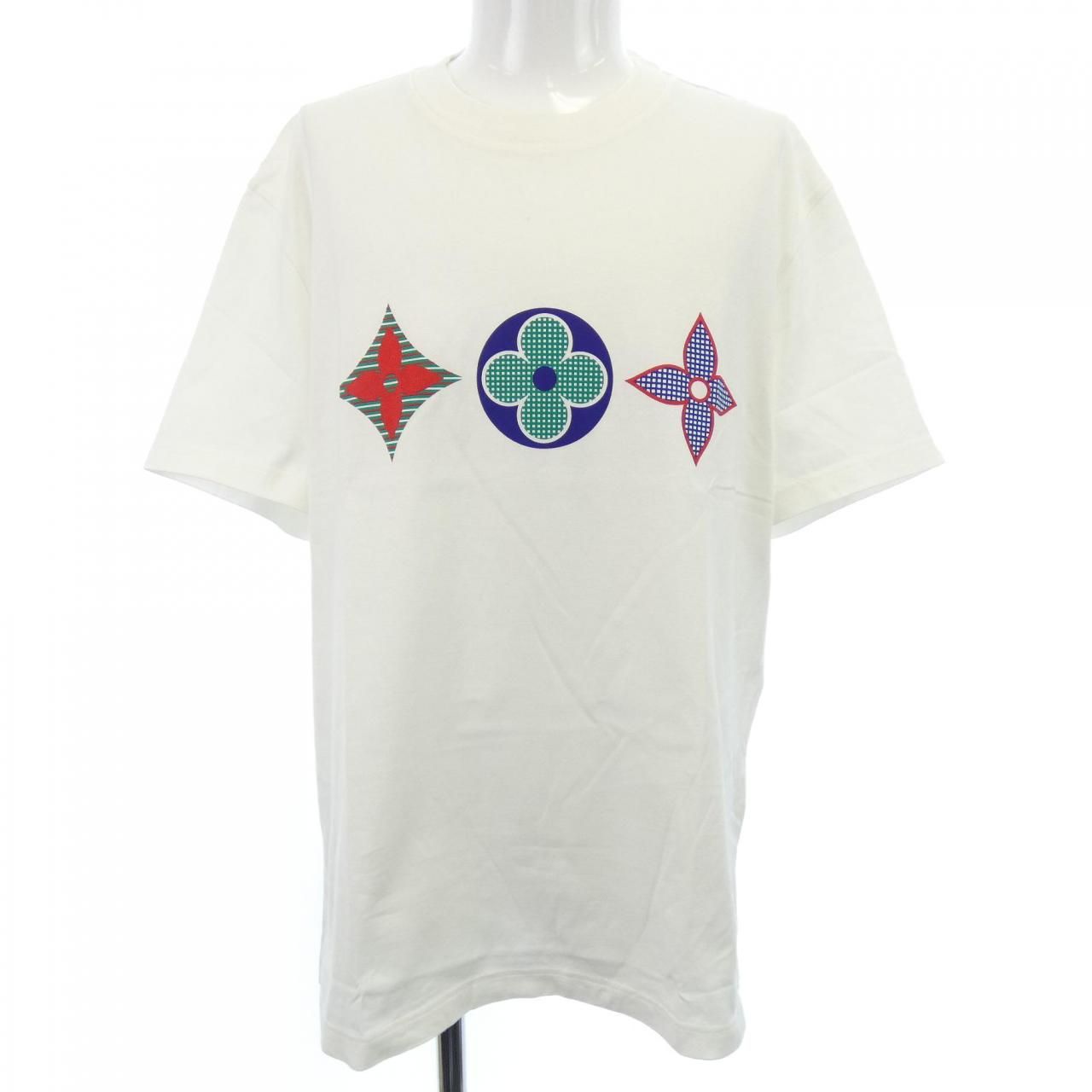 ルイヴィトン LOUIS VUITTON マルチ モノグラムプリンテッド HJY01WNPG Tシャツ