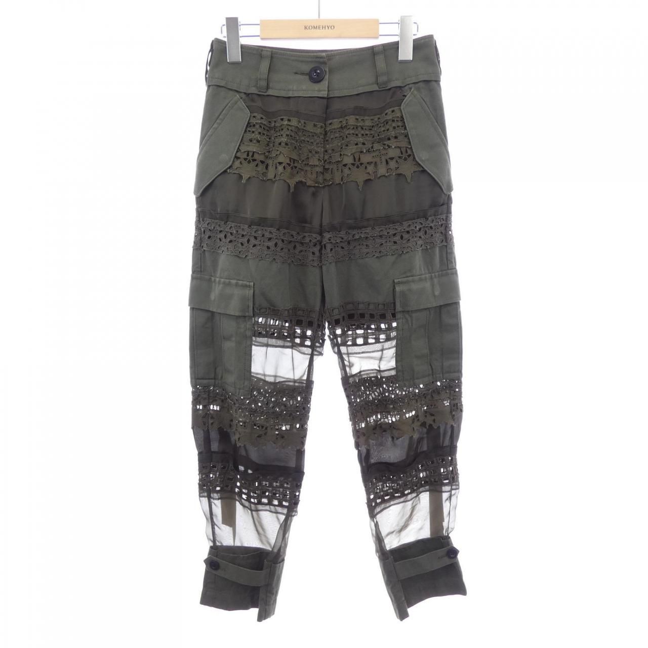 サカイ SACAI 21-05462 パンツ