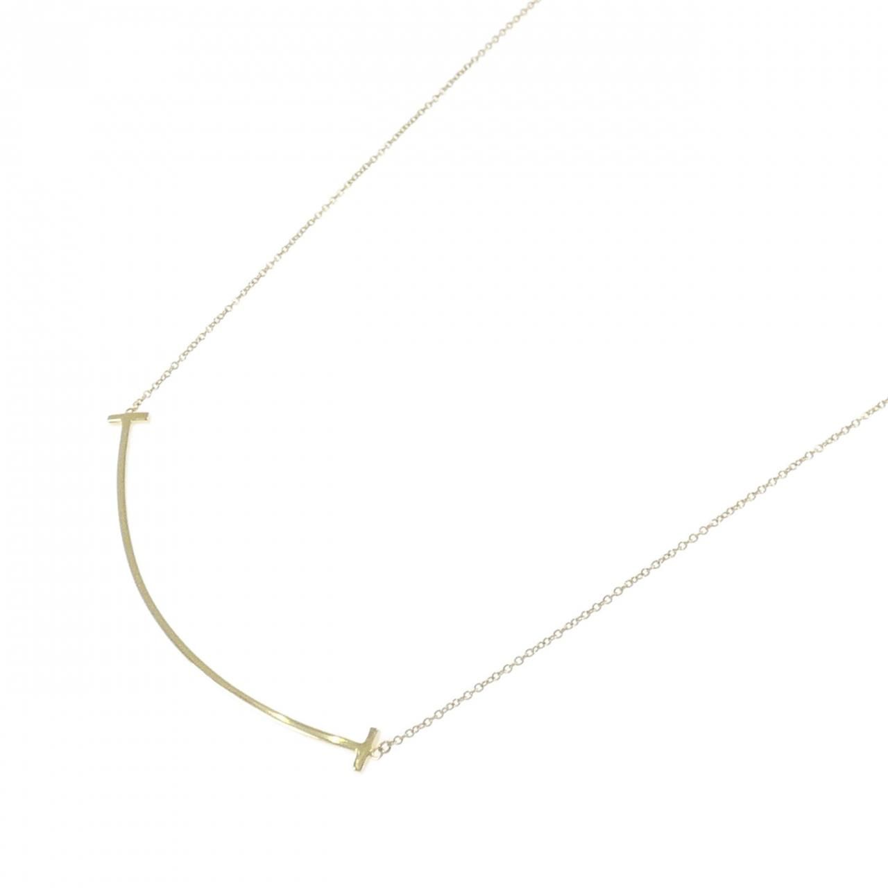 ティファニー Tスマイル ラージ ネックレス