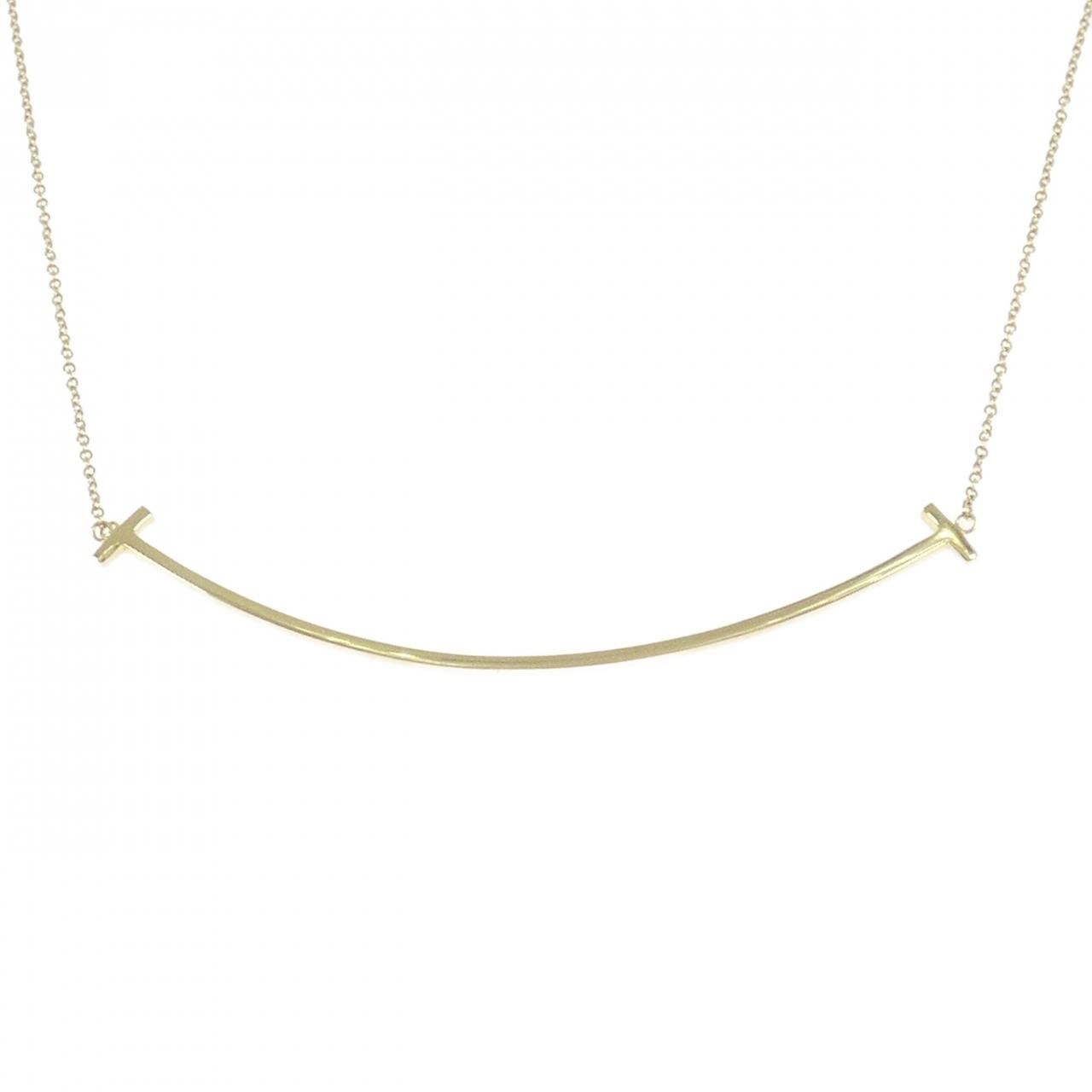 ティファニー Tスマイル ラージ ネックレス