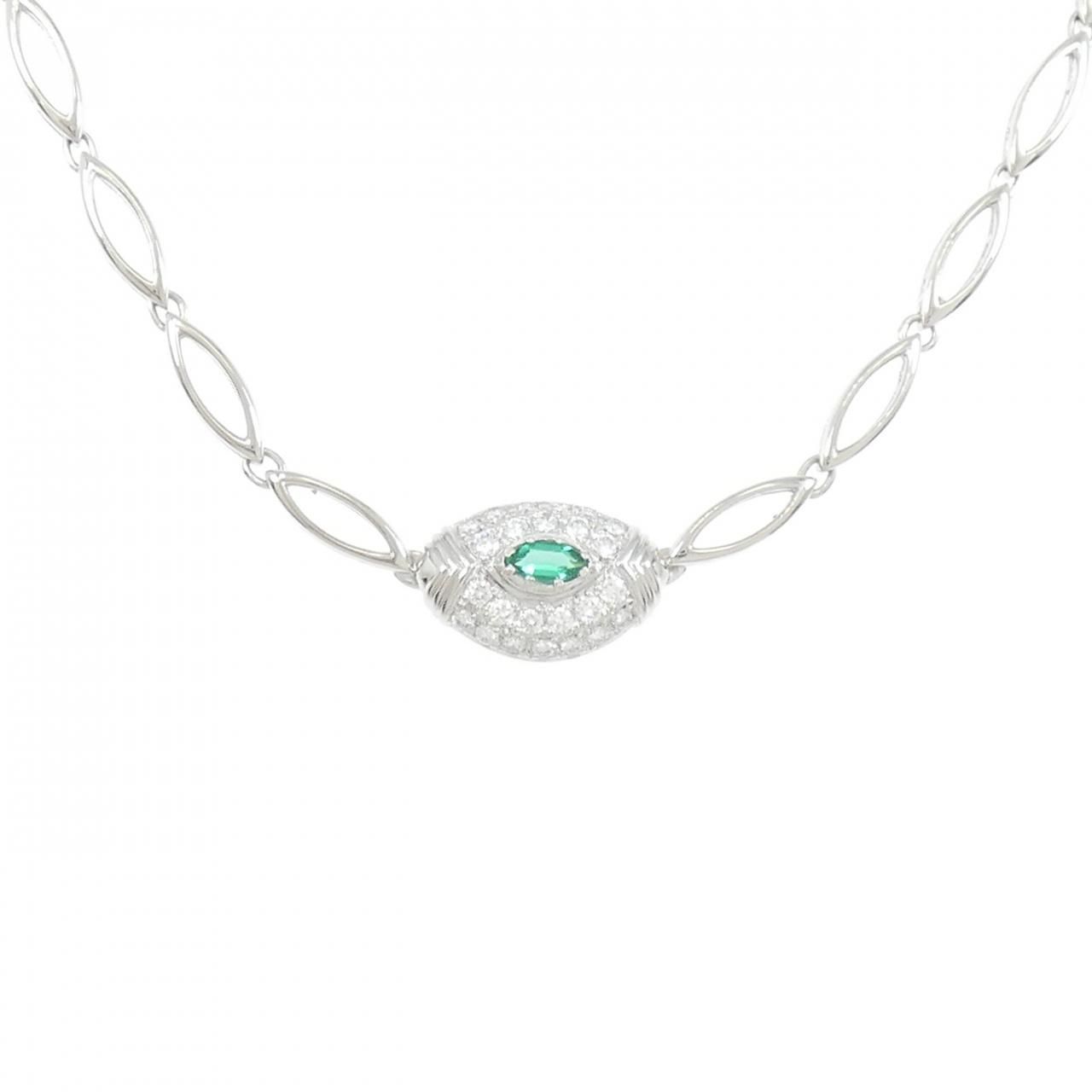 ポーラ エメラルド ネックレス 0.15CT