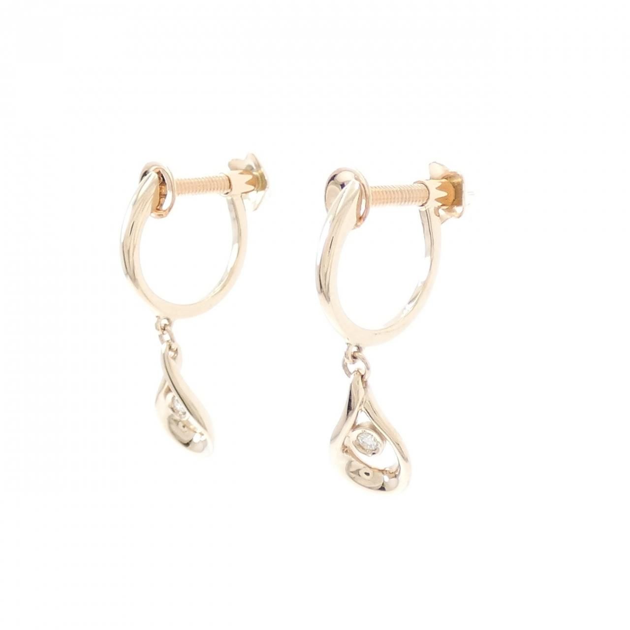 スタージュエリー ダイヤモンド イヤリング 0.02 CT