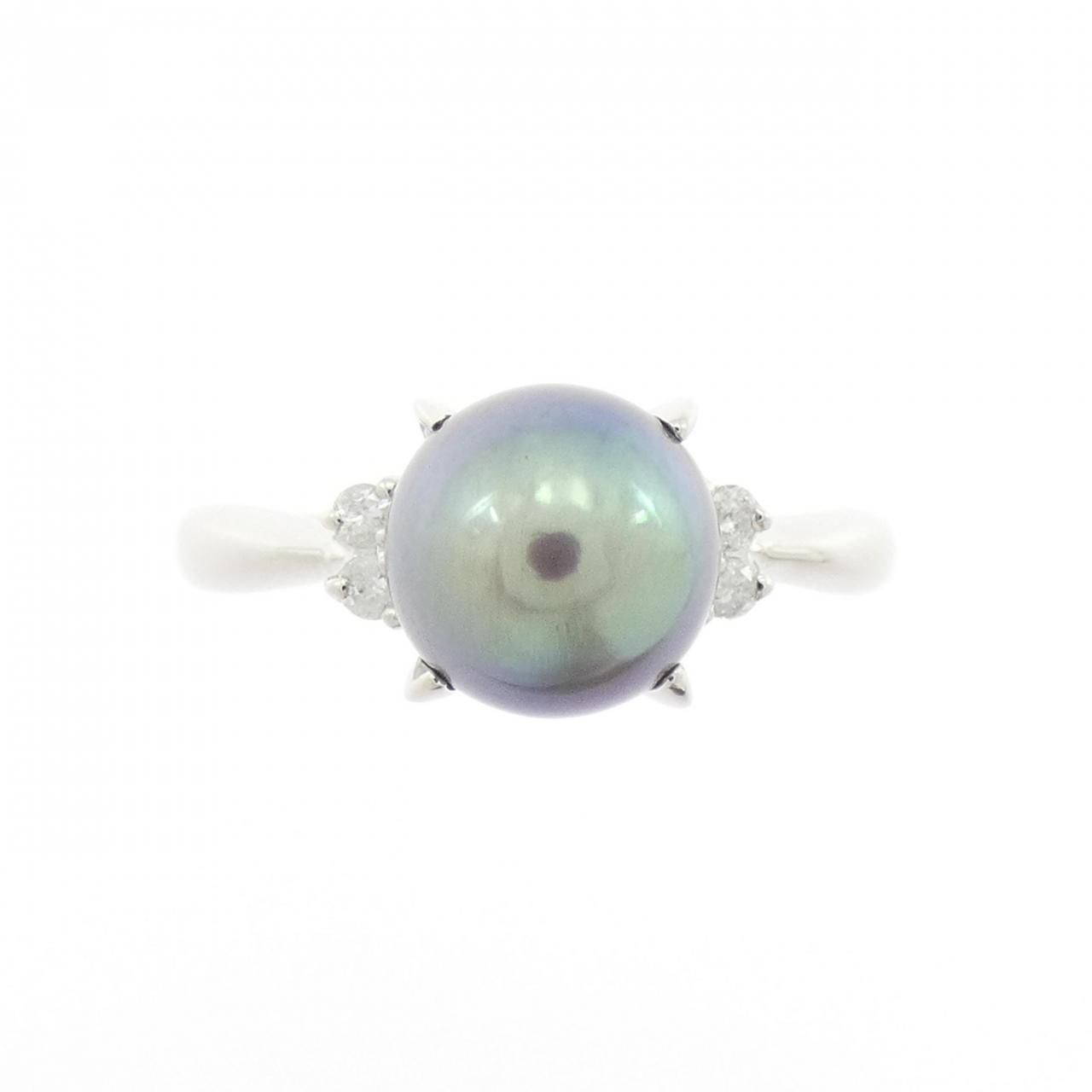 PT 850 黒蝶パール リング 8.0 mm