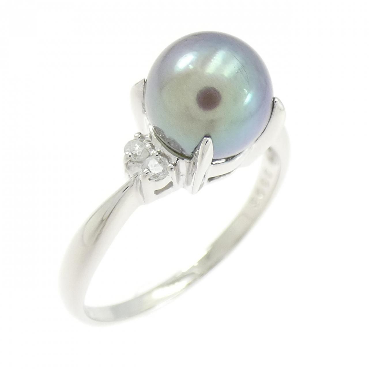 PT850 黒蝶パール リング 8.0mm