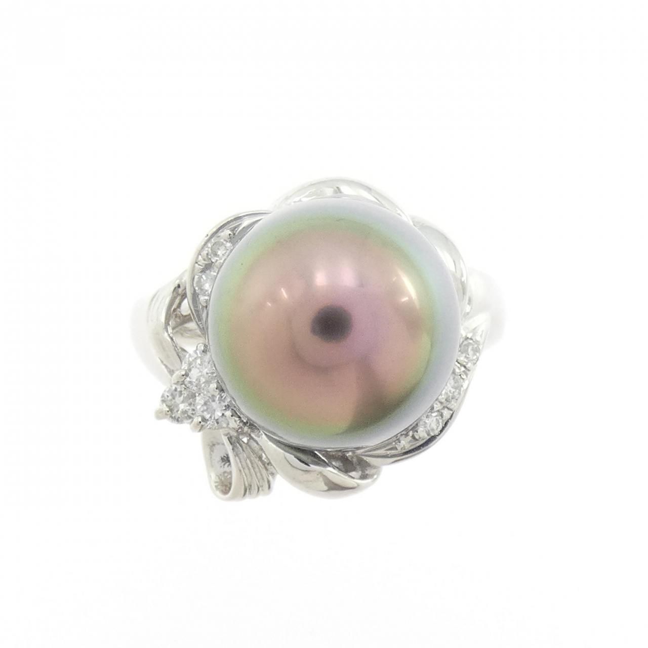 PT 900 黒蝶パール リング 10.5 mm