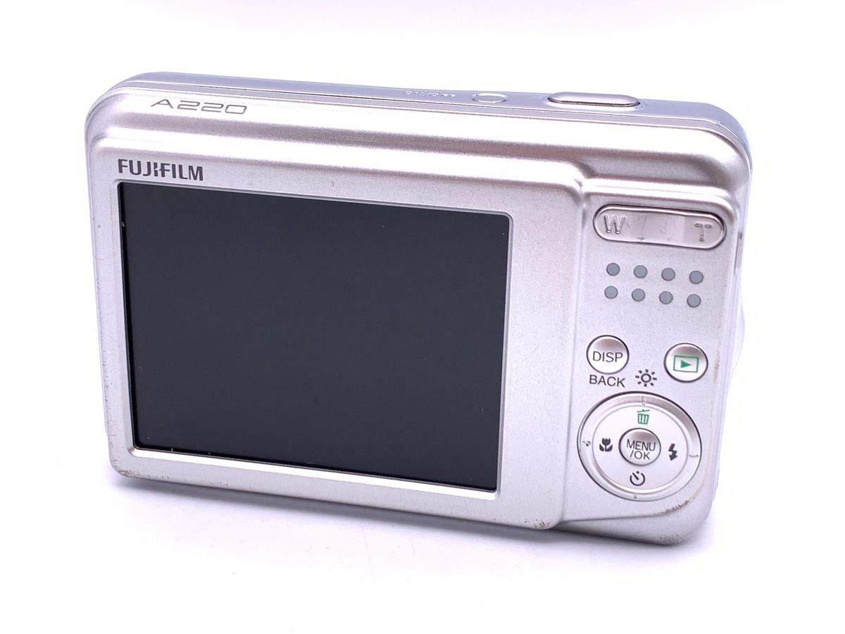 並品 フジフイルム FUJIFILM FinePix A220 シルバー 1220万画素