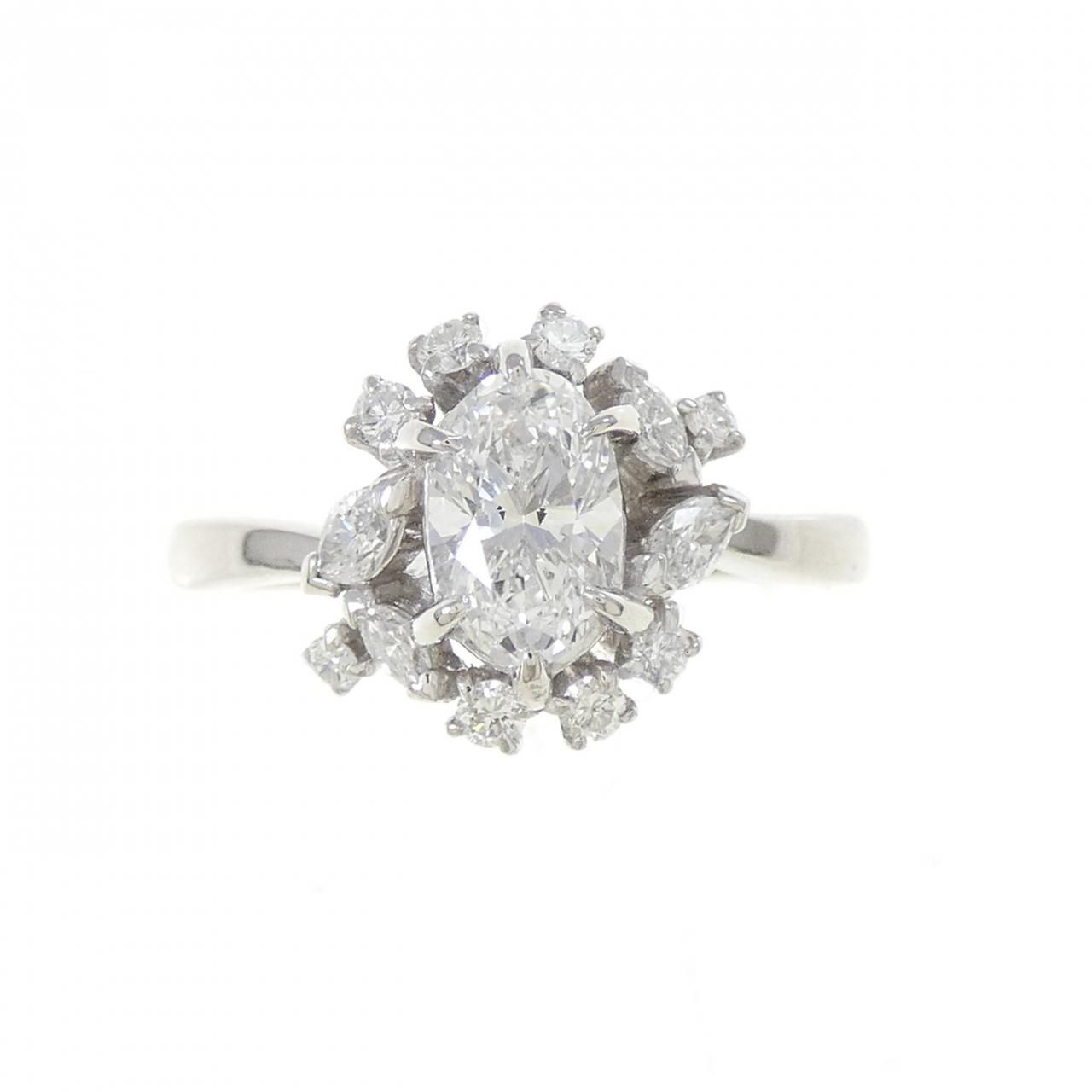 ミキモト ダイヤモンド リング 0.61 CT