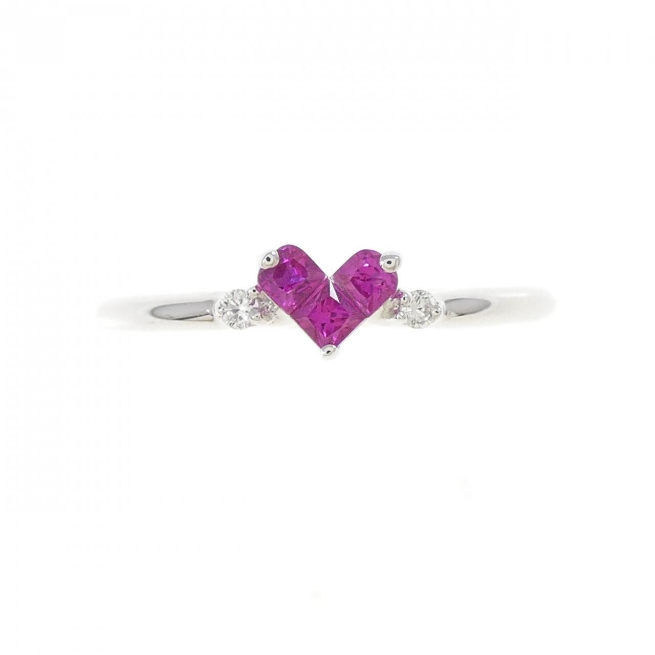 スタージュエリー ミステリアスハート リング 0.13 CT