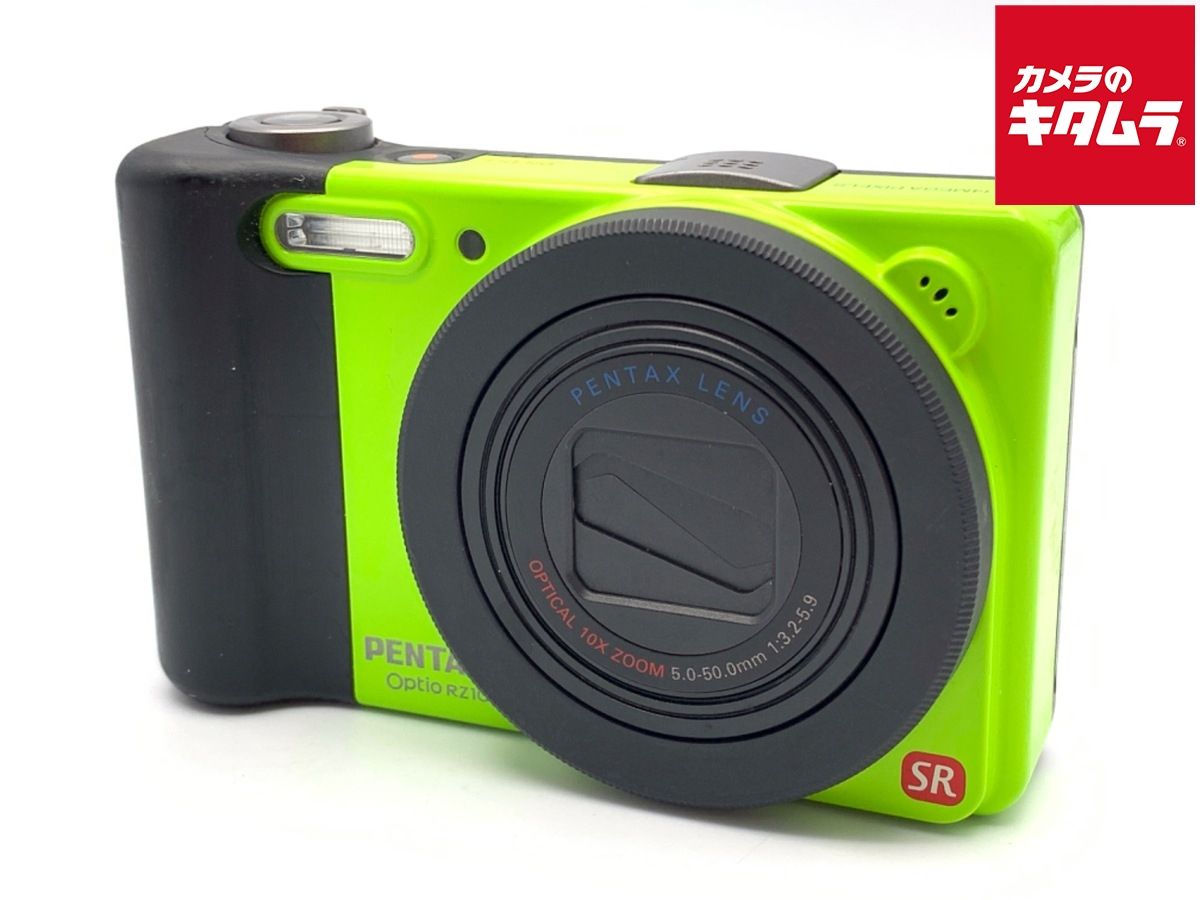 並品 ペンタックス Optio RZ10 ライム