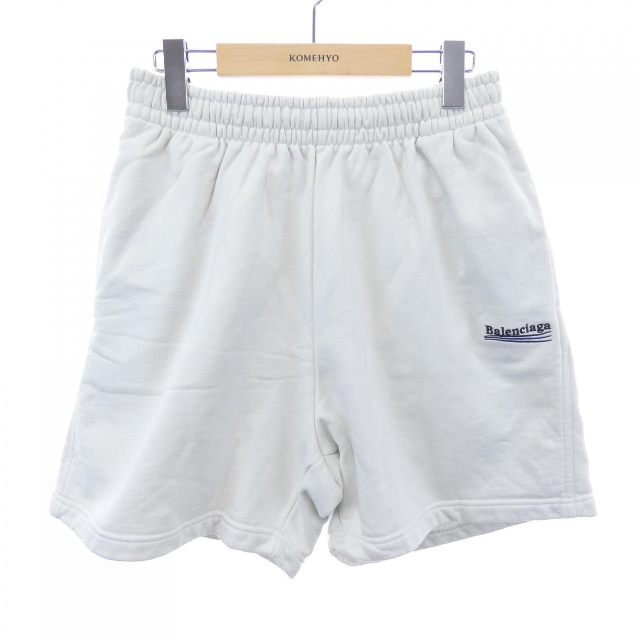BALENCIAGA ホワイトショートパンツ Lサイズ Balenciaga ショートパンツ | ブルー | FARFETCH JP